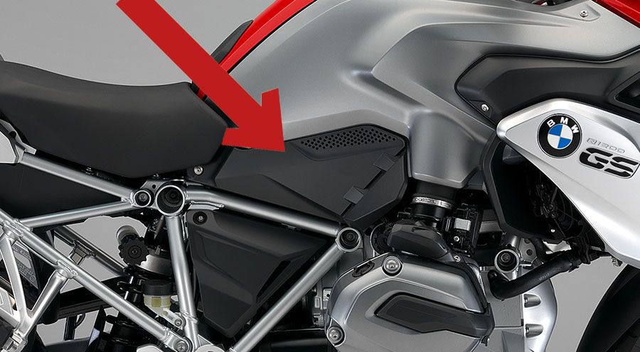 Carénage Côté Droit Et Couvercle De Réservoir Pour BMW R1200GS LC (2013-2017) - Pièce D'occasion