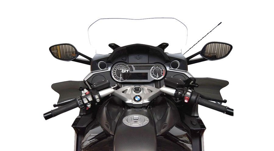 Protège-mains Moto Pour BMW K1600GT/GTL 2012-2016 - Gris Clair, Protection Guidon Et Intempéries - 4
