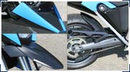 BMW G650Xchallenge, G650Xmoto, G650Xcountry Fibre de carbone, PRV