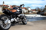 BMW R1200R Scrambler conversion de Hornig