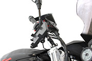 Support pour smartphone avec port de charge sans fil pour motos BMW