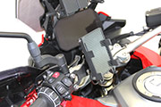 Support pour smartphone avec port de charge sans fil pour motos BMW