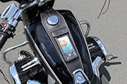 Panneau de réservoir en cuir avec poche pour smartphone pour BMW R18