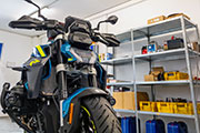 Conversion BMW R1300R par Hornig