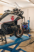 Conversion BMW R1300RT par Hornig