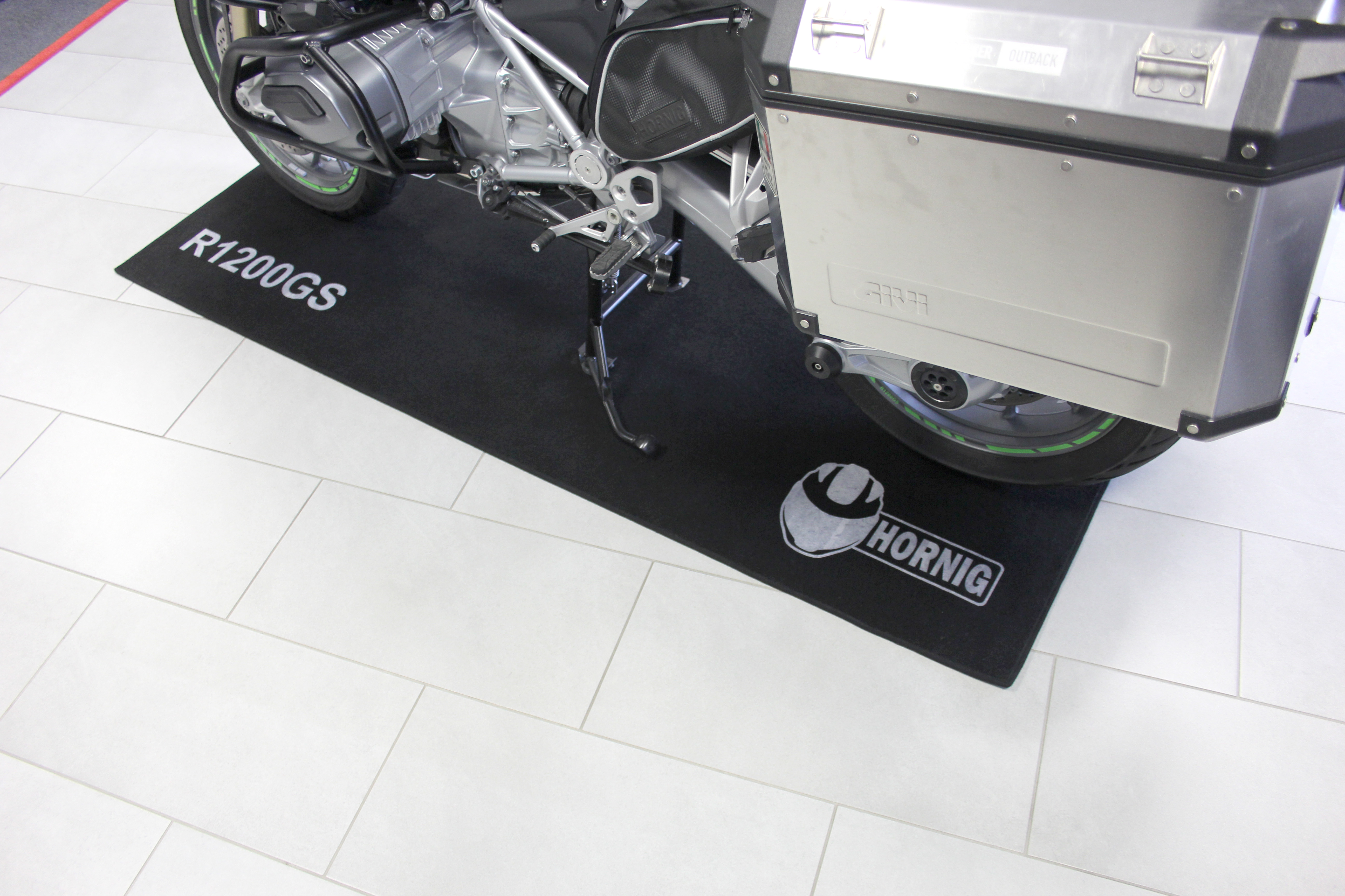 QWORK Tapis Absorbant Huile 60x90cm | Pour Garage, Atelier, Moto | Antidérapant, Résistant Aux Produits Chimiques